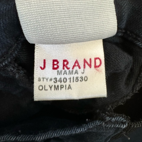 J Brand “Mama J” dark blue Olympia maternity jeans - size 28 - Picture 4 of 6